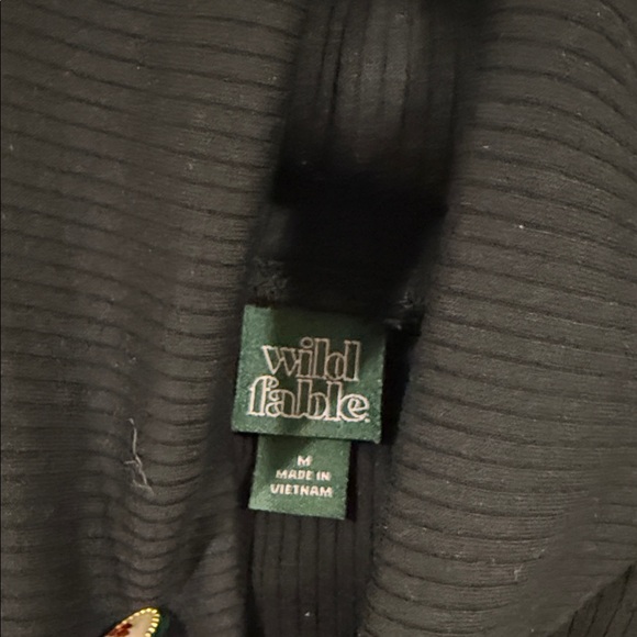 Wild Fable Black Long Sleeve Dress - Picture 2 of 5